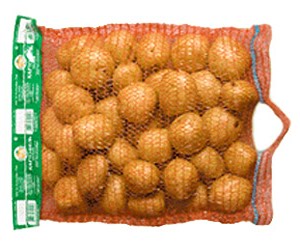 Упаковка картофеля с помощью мешкозашивки