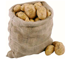 Упаковка картофеля в мешки